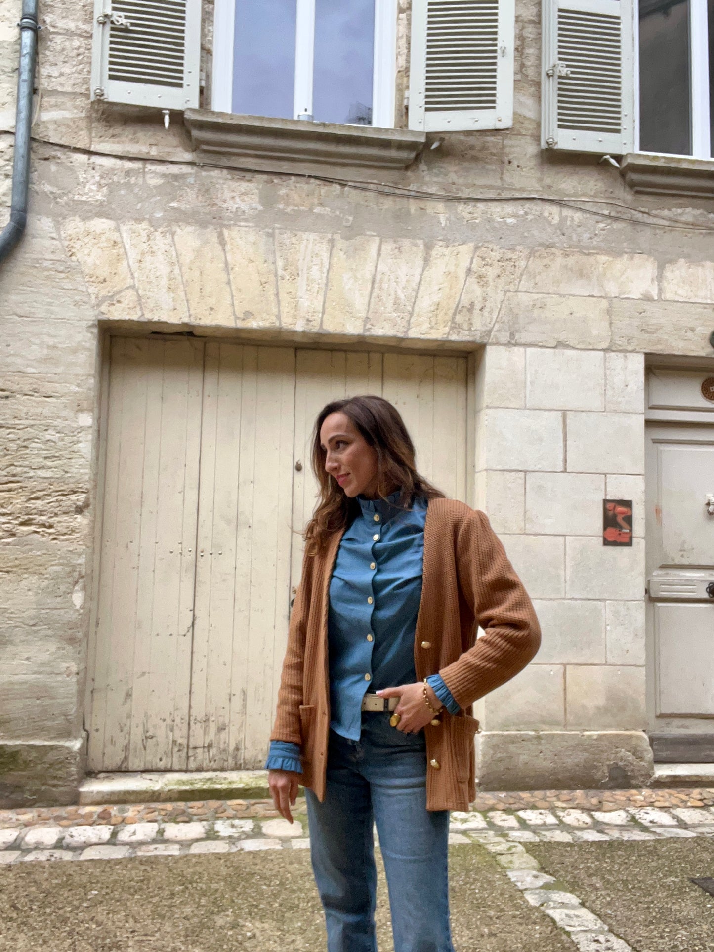 Gilet LEON Camel
