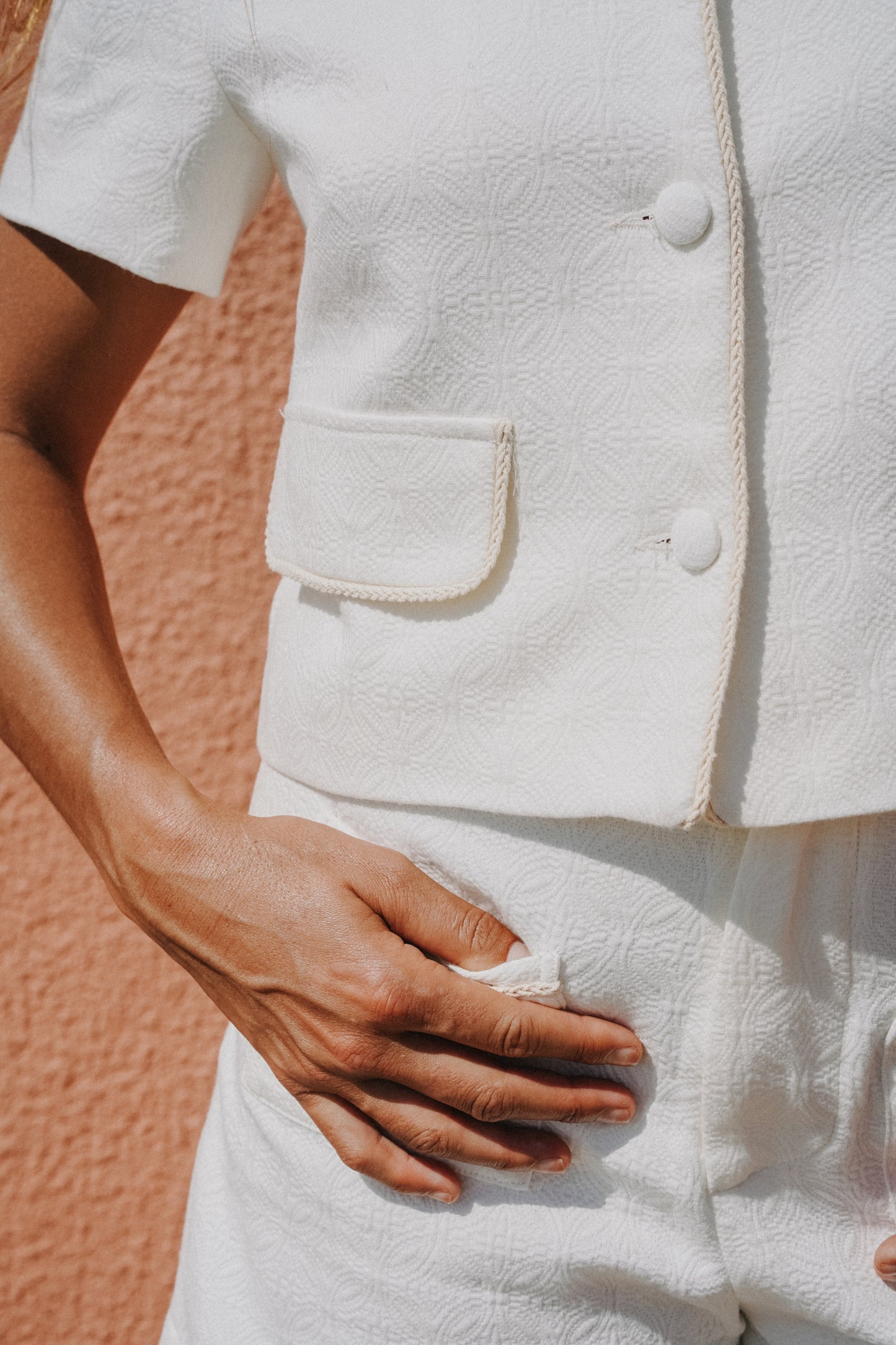 Veste jacquard BERGAMOTE
