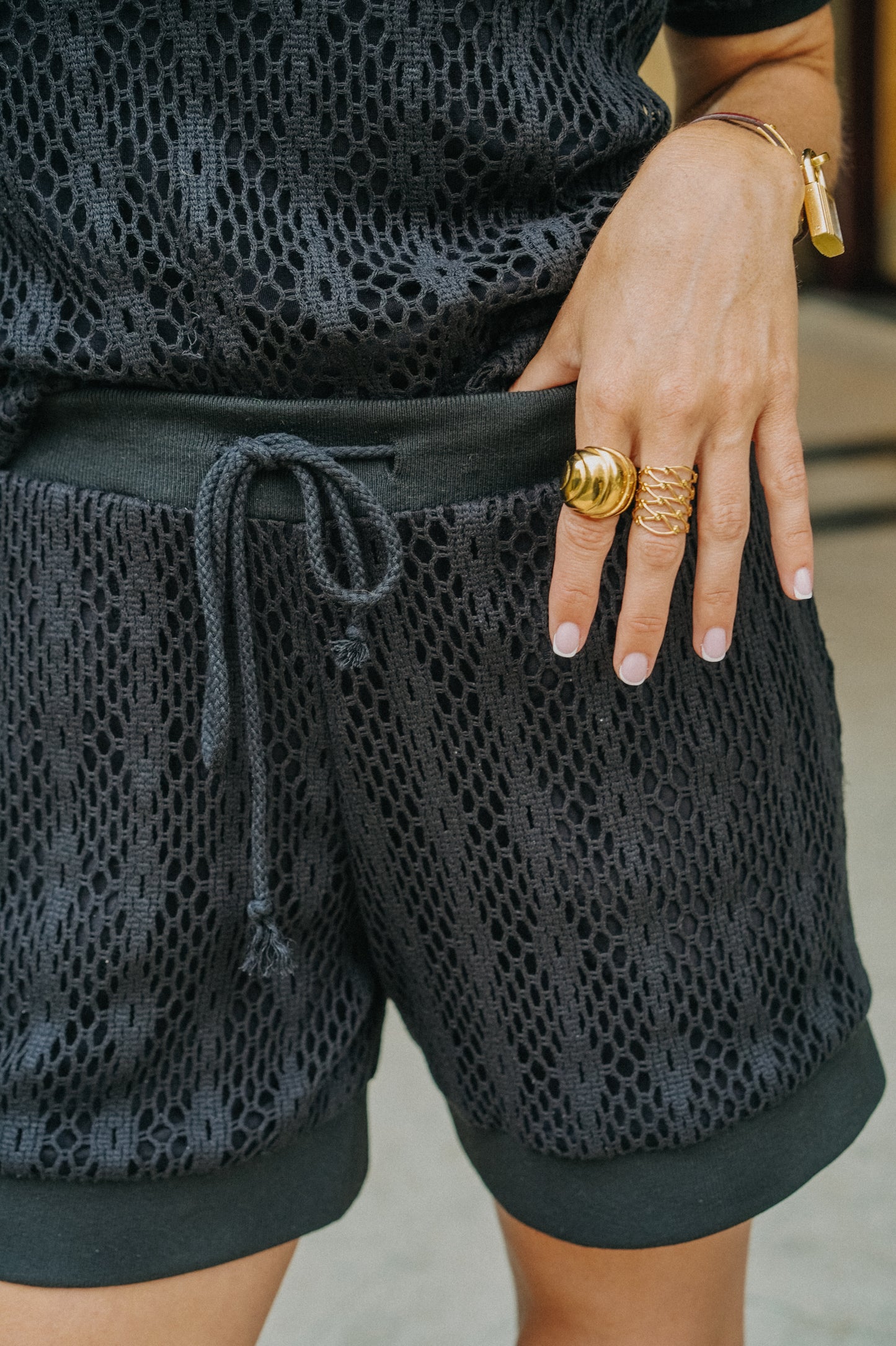 Short en maille