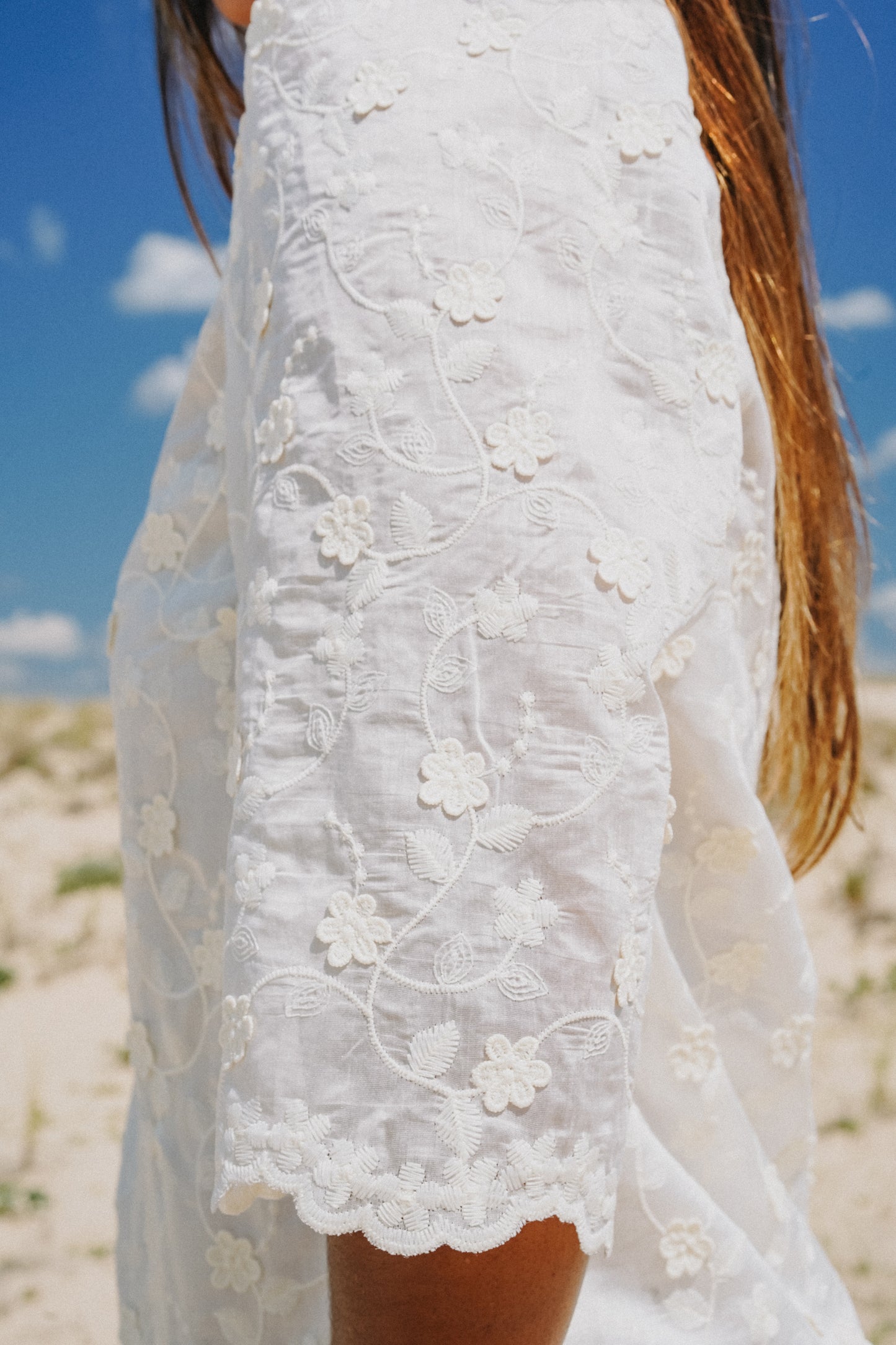 Robe Brodée MIMOSA