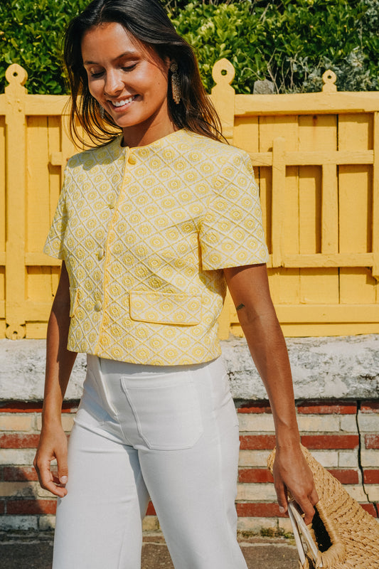 Veste TOURNESOL jaune
