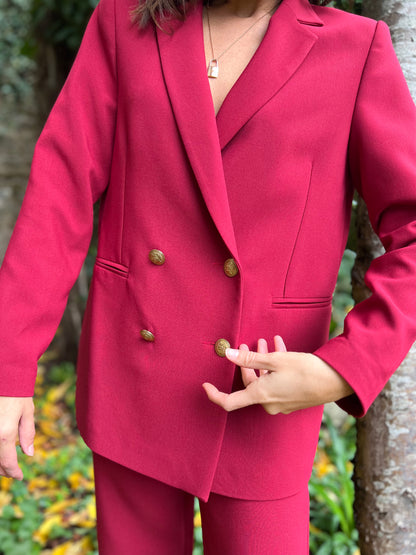 Blazer rouge Bordeaux AMPHITHÉÂTRE