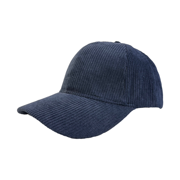 Casquette velours bleu