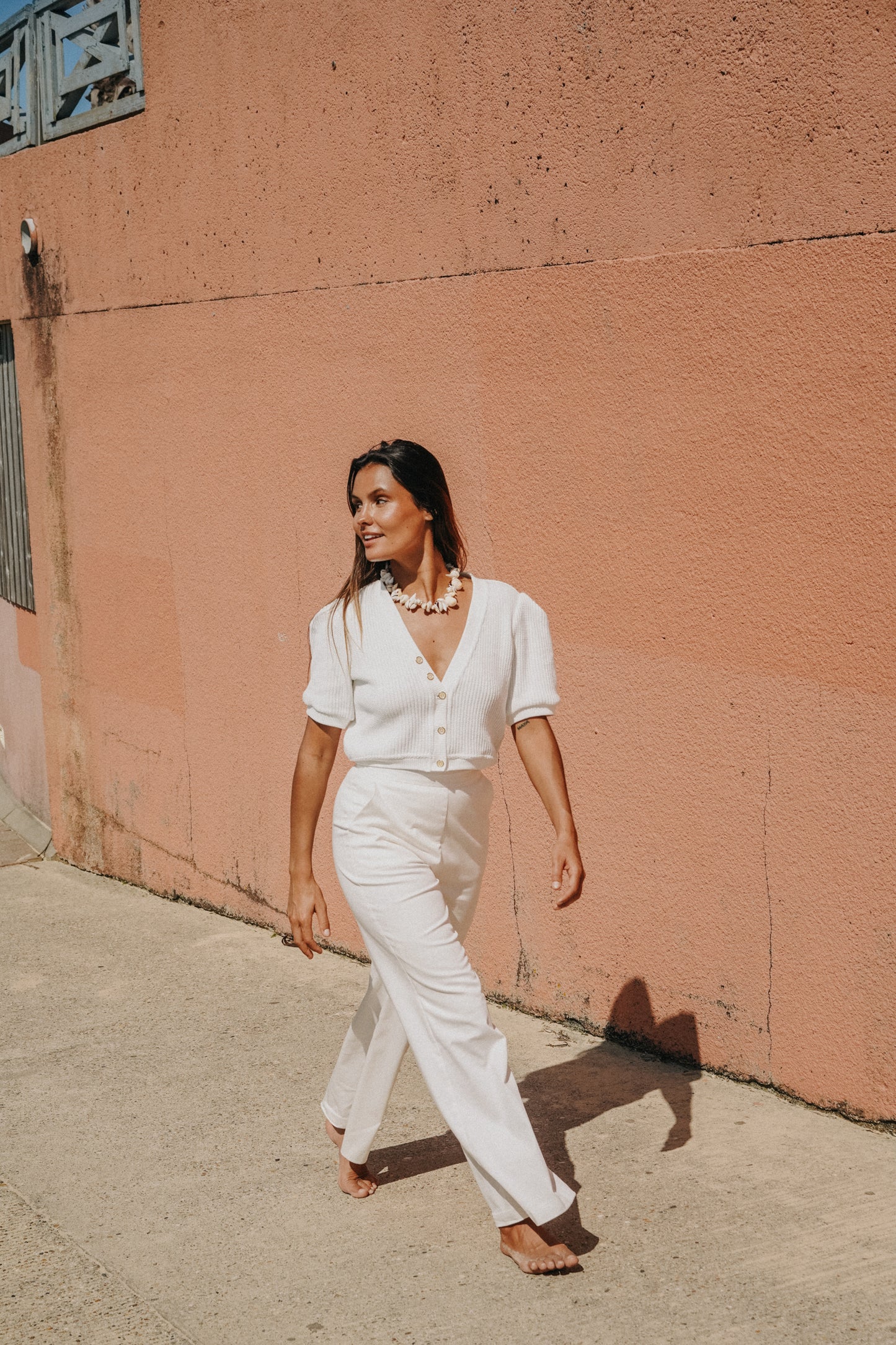 Gilet blanc ANÉMONE
