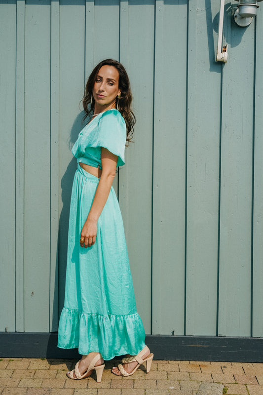 Robe ANTHEMIS vert foncé
