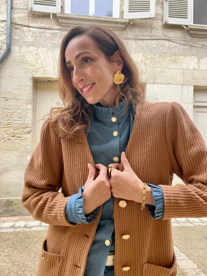 Gilet LEON Camel
