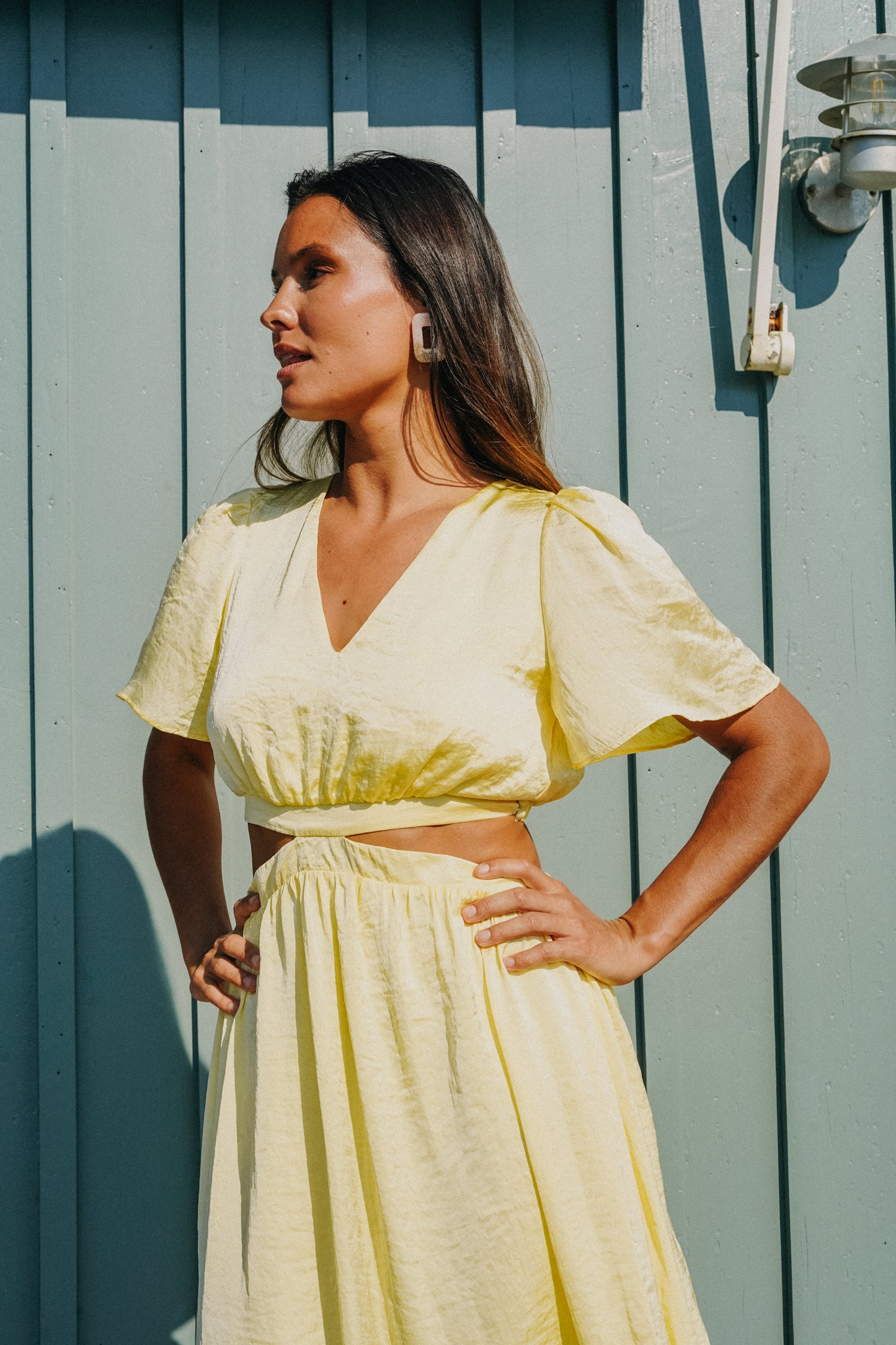 Robe ANTHEMIS jaune