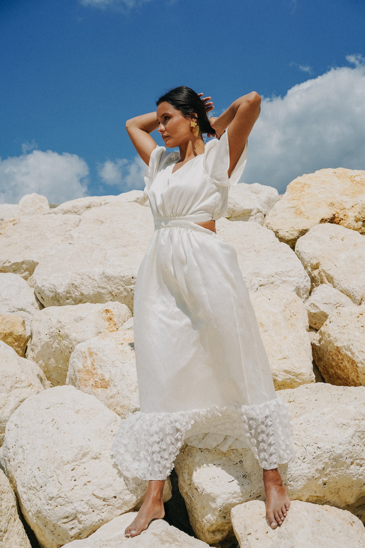 Robe en Soie LYS