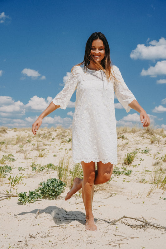 Robe Brodée MIMOSA