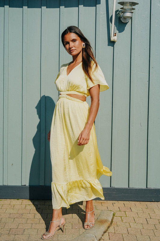 Robe ANTHEMIS jaune