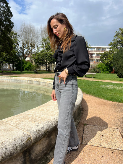 Chemisier ALBERTINE noire